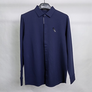 男士 高端商务衬衫 休闲时尚 长袖 20FW1006宝蓝 费 衬衫 牌