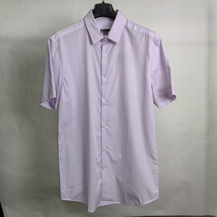 男士 纯棉面料 时尚 休闲短袖 T2748 卡尔牌 衬衫 高端商务衬衫