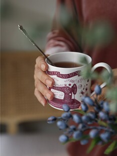 欧风简约Ulster Weavers高品质白色骨瓷马克杯啤酒杯咖啡杯