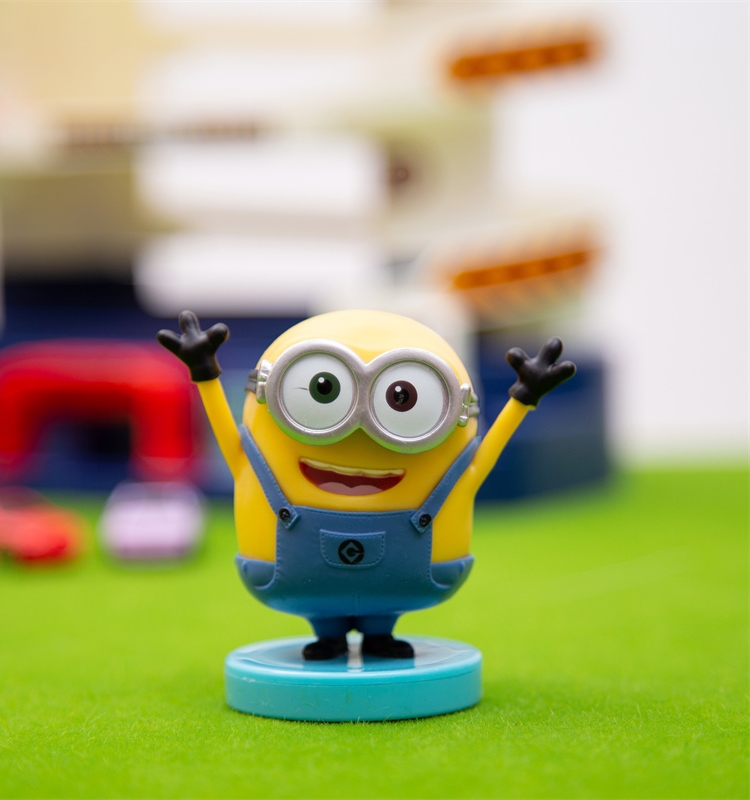 小黄人卡通姓名印章定制签名印章车载摆件装饰用品