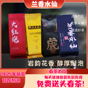 野生乌龙茶茶叶茶包红茶大红袍茶叶福建正宗武夷肉桂岩茶2025新茶