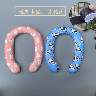 小孩小马桶软皮垫配件宝宝坐便器海绵软垫子尿盆便盆尿桶毛绒垫