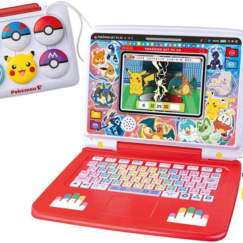 2024多美卡精灵宝可梦学习机早教机电脑儿童启蒙益智玩具游戏礼物