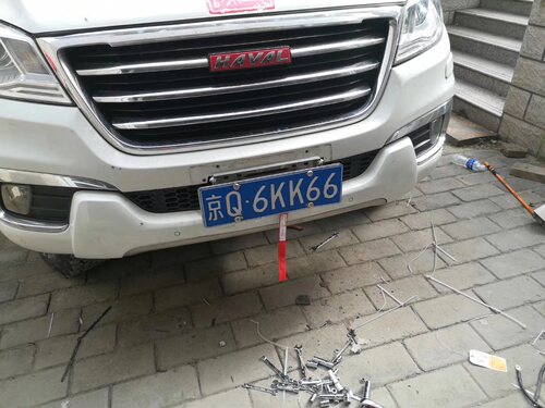 北京速锐Suree工业出品哈弗H9隐藏式内置绞盘托架无损安装低调