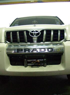 LC120霸道定制内置绞盘方案-丰田普拉多越野改装绞盘托盘包工时