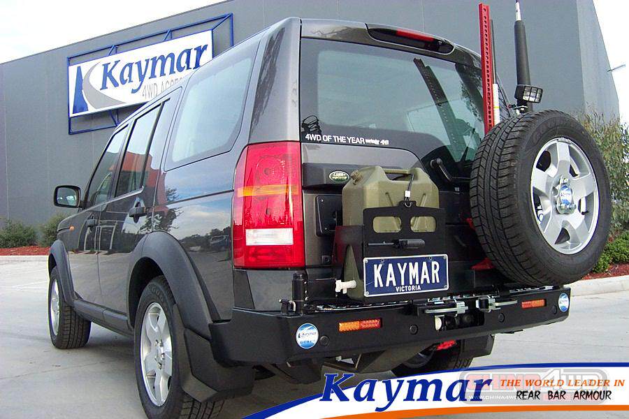 KAYMAR路虎发现3后杠改装 备胎架油桶架改装原装进口澳洲