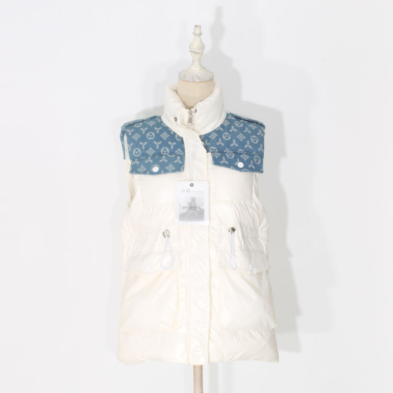 轻薄时尚羽绒马甲女时髦洋气外穿