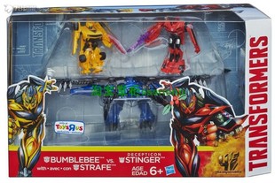 孩之变形宝金刚 电影5机器恐龙飞标钢鞭毒刺大黄套装原模3C盒装