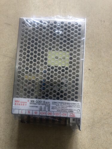 旺马WM-100-6，5V,12V,24V电源