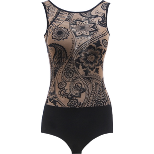 康尼新款舞蹈练功服女上装拉丁训练背心跳摩登国标舞无袖上衣成人