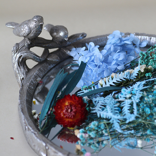 花材干花组盒装火漆印章信封装饰手工永生花材料婚礼结婚请柬DIY