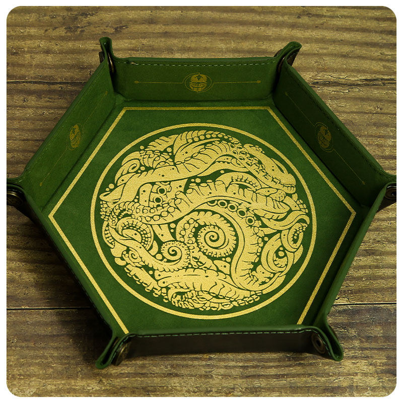 守密人系列COC·皮质骰盘用具