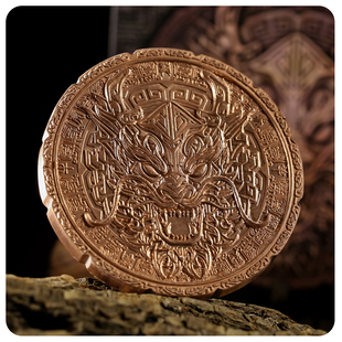 【墨鱼游戏】十二生肖系列典藏铜章辰龙收藏硬币贺岁纪念品