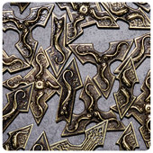 箭头 诡镇卡牌版 金属指示物桌游配件专用型 墨鱼游戏