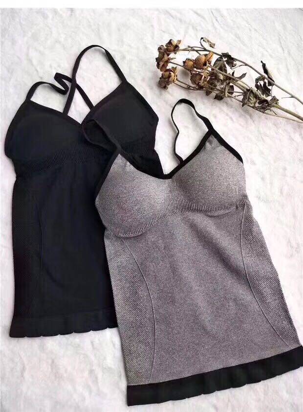 2019 Internal lap Recommended models camisole V-neck overlapping straps Sternum sexy Primer motion jacketin the Women's clothing/Boutique , Vest harness  category - from Buy2taobao.com to provide professional Taobao agent buy service
