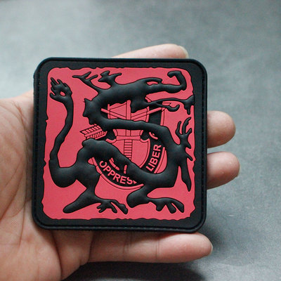 浪人魔术贴Ronin龙纹士气章