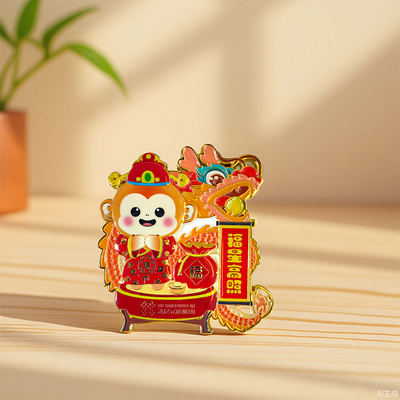 【任选3件包邮】成都赛事文创产品纪念品吉祥物锦仔冰箱贴