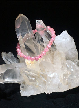 天然白水晶簇原矿标本石绿幽灵彩虹原石家居客厅办公室摆件装饰品