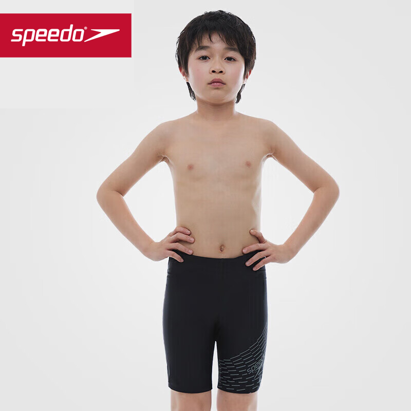 速比涛男童及膝环保系列泳裤抗氯