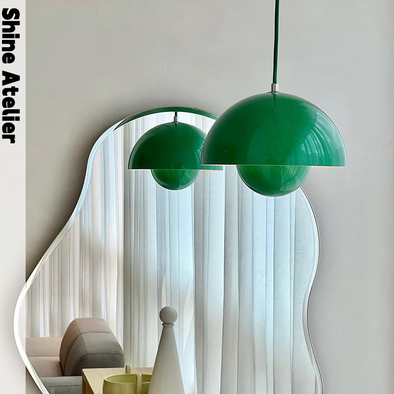 丹麦花苞餐厅吧台vp1卧室床头吊灯简约现代轻奢店铺创意小吊灯
