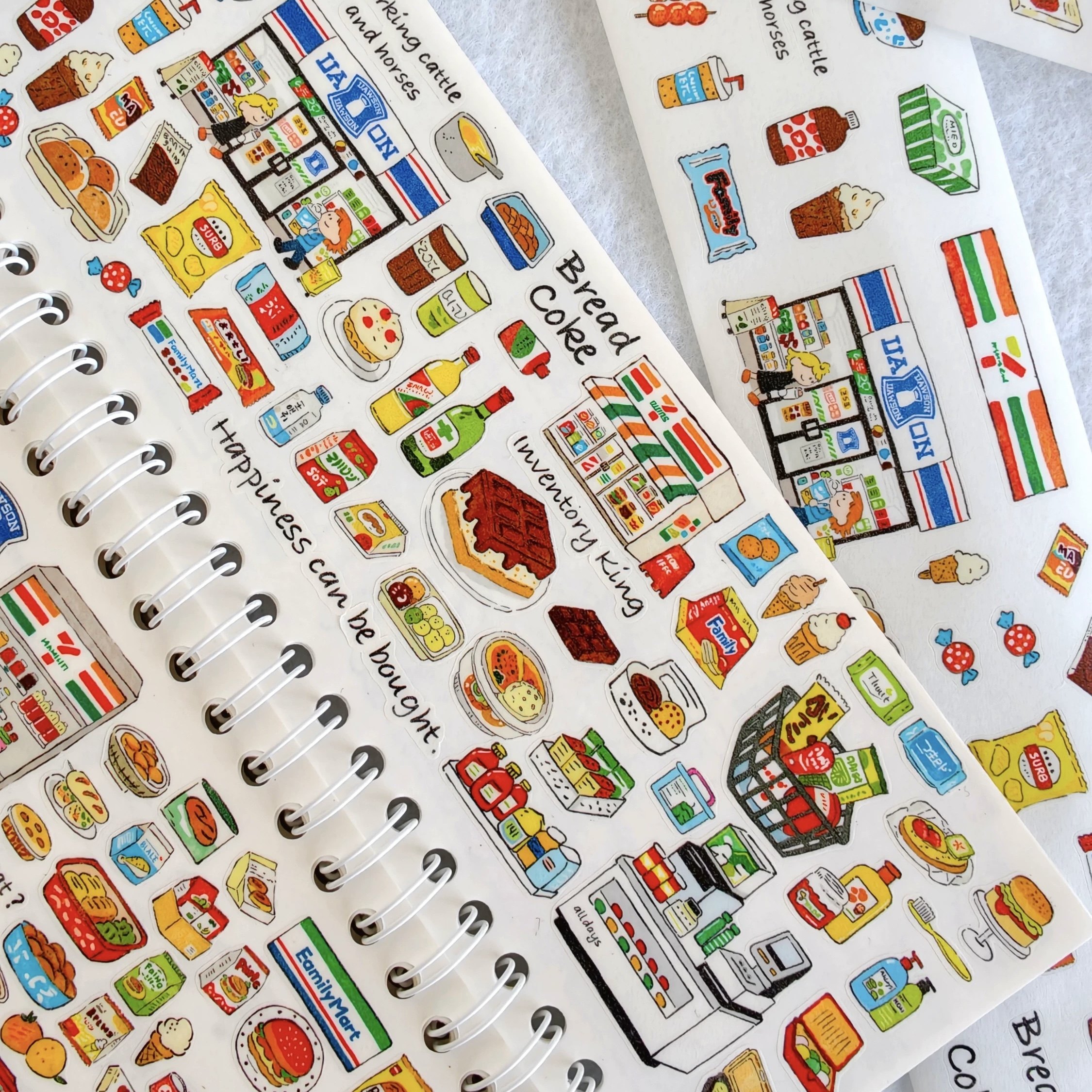 【分装】YAOYAOLE便利店食物超市日常模切手帐胶带贴纸卷素材装饰,文具电教/文化用品/商务用品,和纸胶带,淘宝优惠券,粉丝福利购,淘宝优惠卷