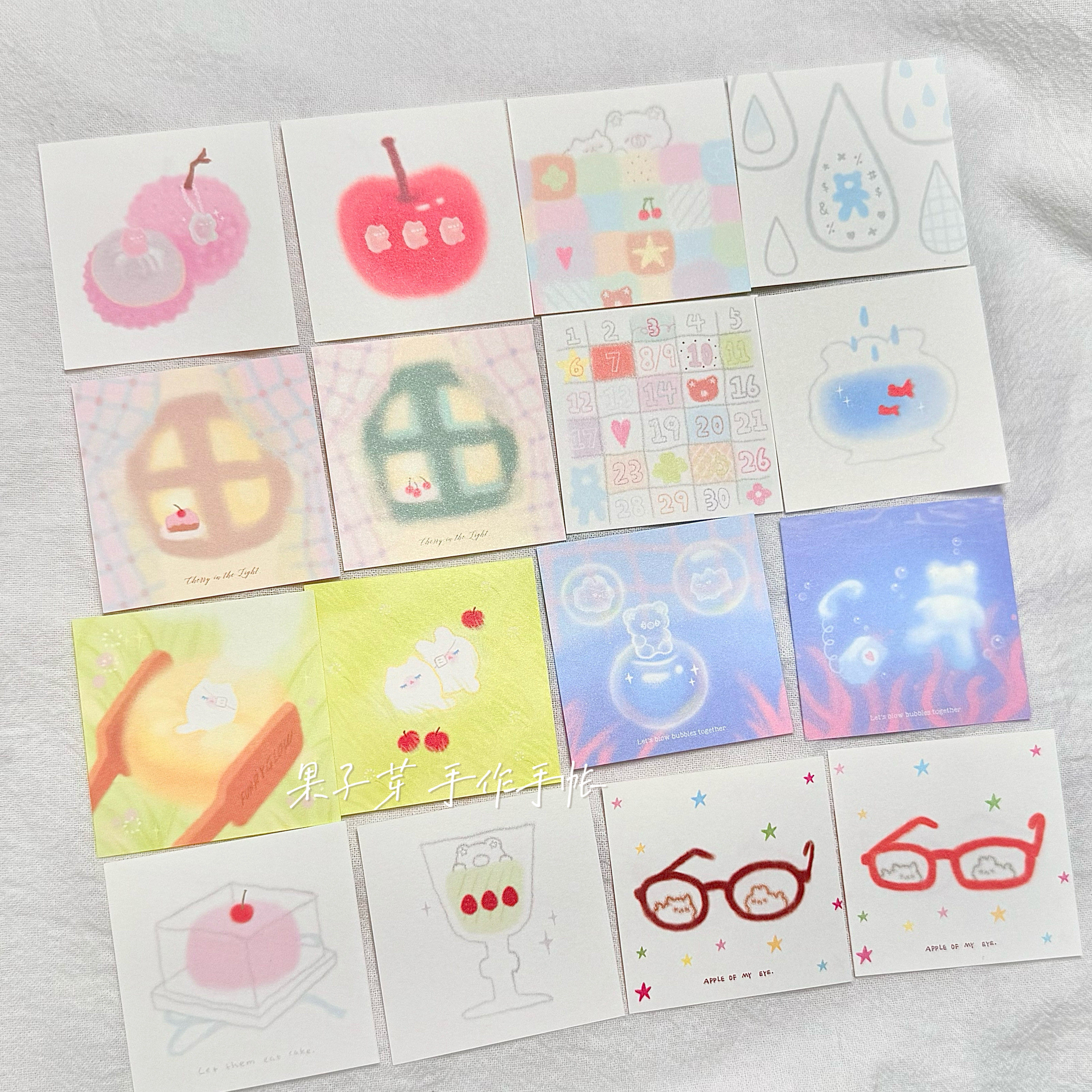 【分装】光絮列车 迷你小便签柔软与透明系列手帐素材拼贴纸手账,文具电教/文化用品/商务用品,便签本/便条纸/N次贴,淘宝优惠券,粉丝福利购,淘宝优惠卷