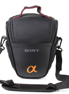单反相机包适用于索尼A7R3A7R3ILCE-7SA7M3A7R4A7C便携单肩三角包