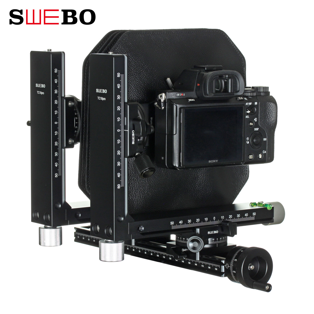 SWEBO TC18max 微单轨技术相机 升级前后平移微调 4层皮腔