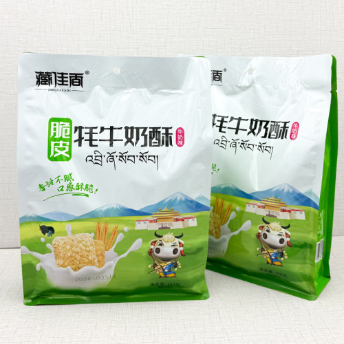 牦牛奶酥脆皮酥燕麦酥饼干