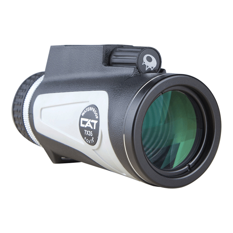 博冠波斯猫绣虎7X35单筒望远镜防水高倍高清