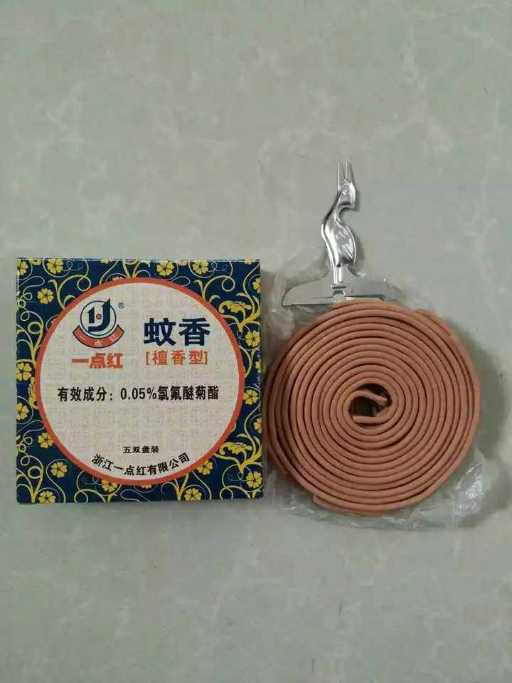 10盒装一点红檀香蚊香宾馆卫生间去异味驱蚊杀虫清香怡人四季使用