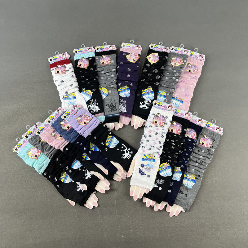 ORIGINAL JAPANESE SINGLE SUMMER COLOR-BLOCK FLORAL ULTRAVIOLET UV PROTECTION THIN BREATHABLE SLEEVE REFERS TO SUNSCREEN SLEEVE COVER ICE SLEEVE CHILDREN