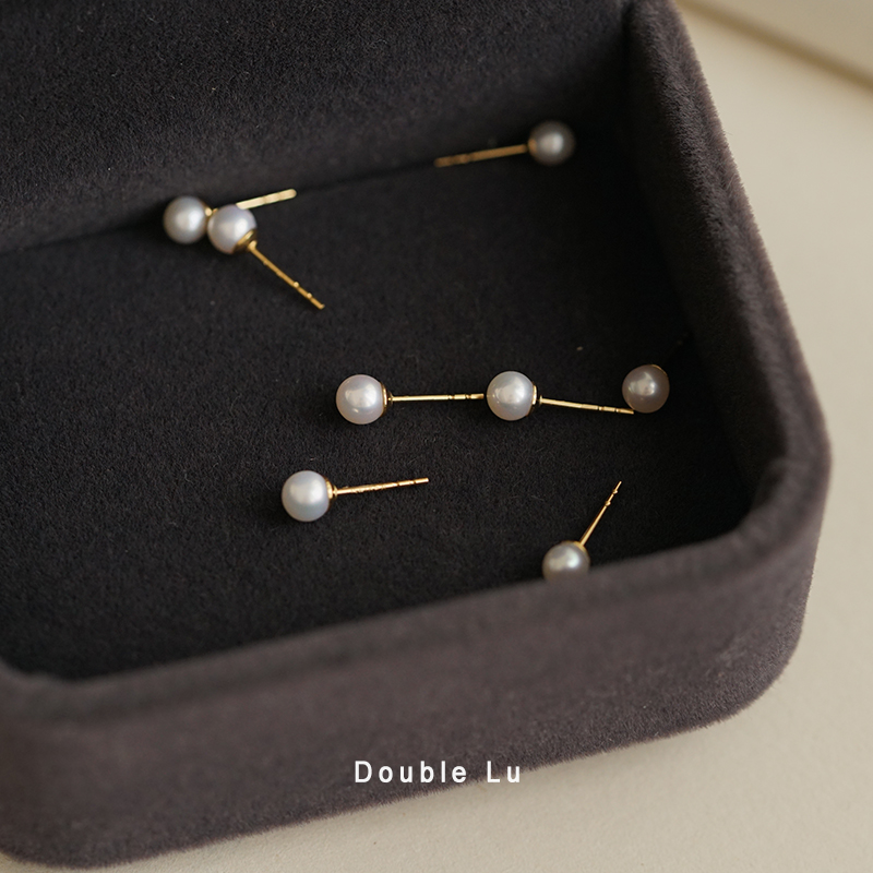 回馈强光小灯泡14k高品质耳钉