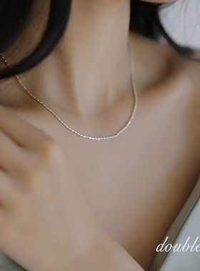 露露家波光粼粼切面珠银饰高级感