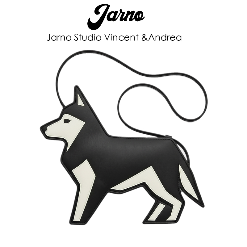 2026哈士奇小狗原创斜挎女包