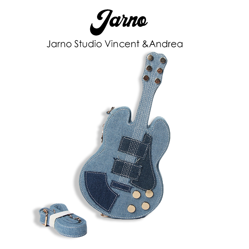 JARNO牛仔吉他包单肩斜挎包
