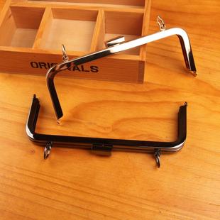 创意拼布布艺DIY 20.5方头光面方形无孔口金配螺丝送图纸