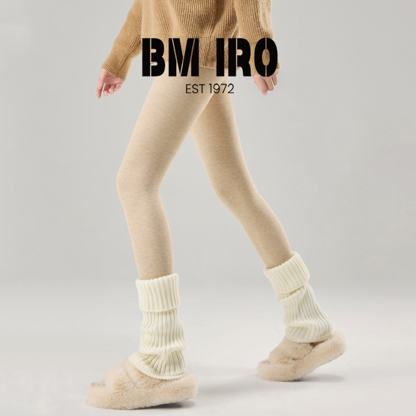 日本BM iro羊毛打底裤女秋冬加厚外穿保暖压力显瘦腿燕麦白连裤袜,女士内衣/男士内衣/家居服,连裤袜/打底袜,淘宝优惠券,粉丝福利购,淘宝优惠卷