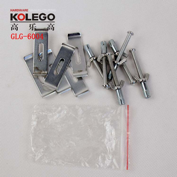 台下盆洗菜盆水槽挂钩卡子 水槽配件 水槽安装夹台下盆安装螺丝