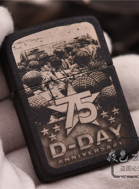 夜色zippo正品煤油打火机诺曼底登陆75周年限量纪念版29930