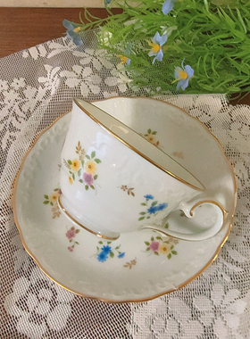 Noritake黑标则武 小清新 咖啡杯 红茶杯 下午茶杯