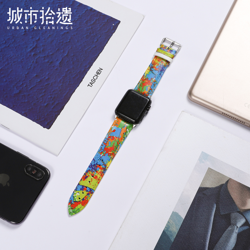 Apply to apple watch Watch strap genuine leather Apple watch band men and women 44/38mm40/42in the Smart devices , Smart Device Accessories , Smart Watch bracelet strap/Wristbands  category - from Buy2taobao.com to provide professional Taobao agent buy service