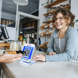 语音播报器信用卡微信支付宝花呗 码 个人商户摆摊二维码 收款