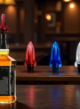 红酒洋酒倒酒器玻璃瓶塞多功能酒瓶塞香槟塞保鲜密封塞葡萄酒瓶盖
