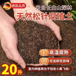 天然松针腐殖土腐叶土发酵腐熟兰花多肉专用营养土养花专用通用土