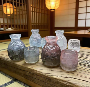 定制立体日式烧酒壶套装仿真食玩微缩树脂配件材料摆件手工捏捏