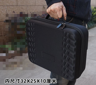 无人机硬壳海绵收纳包数码整理充电宝工具车载防水抗压便携吸塑盒