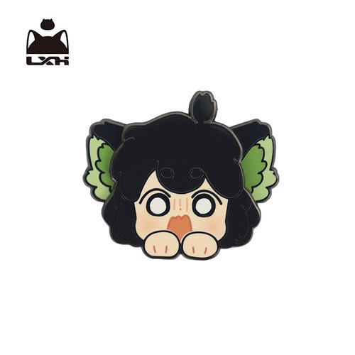 罗小黑战记可动金属徽章