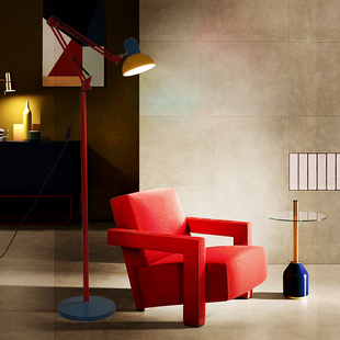 孟菲斯落地灯卧室床头灯客厅沙发边儿童房全光谱护眼阅读立式台灯