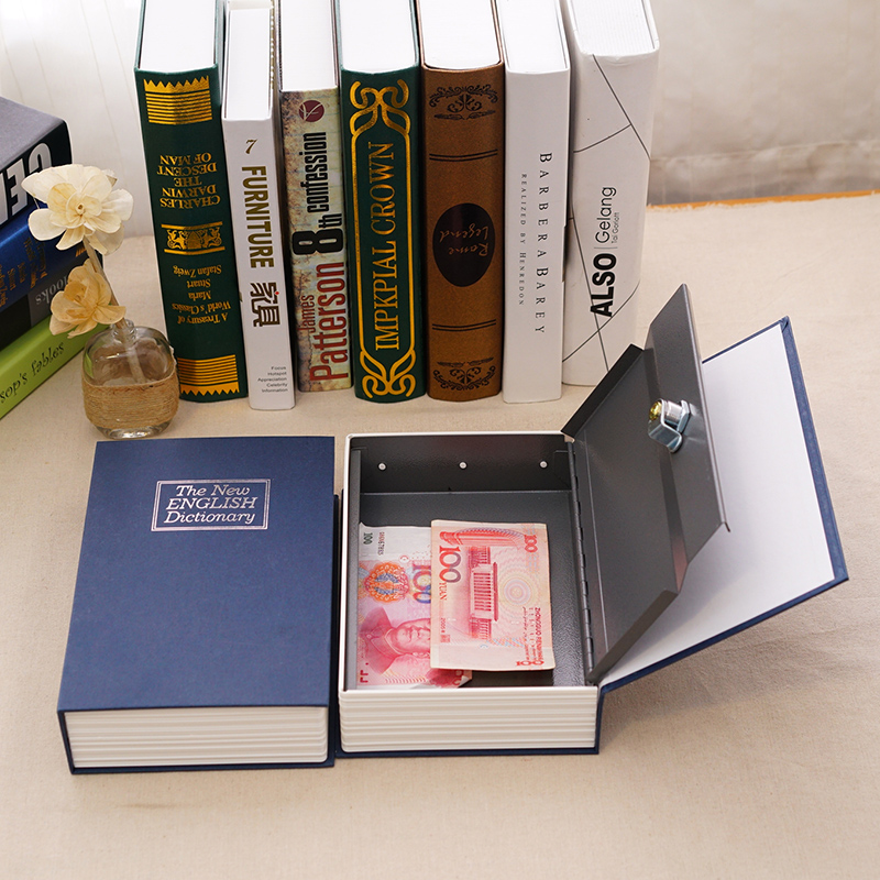 密码创意仿真书本保险箱隐形小型迷你铁盒纸币零钱收纳盒大号存钱在类目 办公设备/耗材/相关服务, 保险箱中 - 来自Buy2taobao.com提供专业的淘宝代购服务